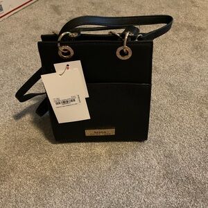 Trina Turk Black double handle crossbody